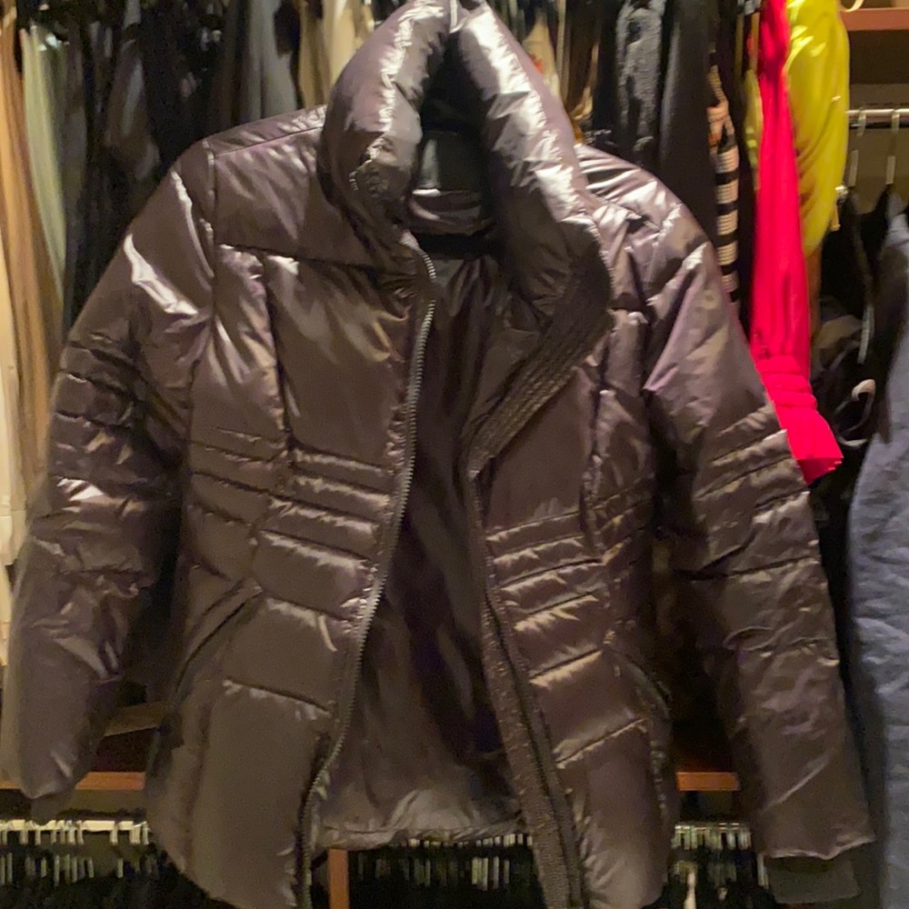 Carbon38 black puffer coat